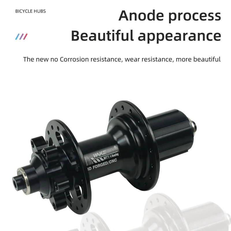 MTB Bicycle Bearing Hub Quick Release 32 Holes 6 Pawls 8-11 variable speed Front Rear Bicycle Hubs Bicycle Alloy Hubs