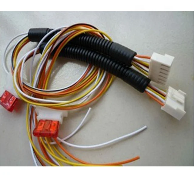 2022 good quality   excavator wire harness car radio wire harness