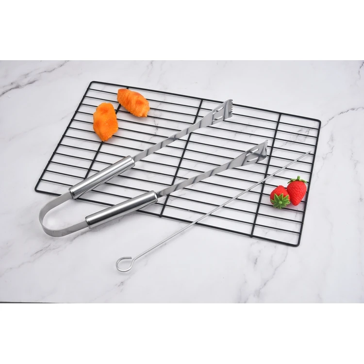 Good Quality Set Smoker Portable Outdoor Grill Barbecue Grilling practical Safety Bbq Tools