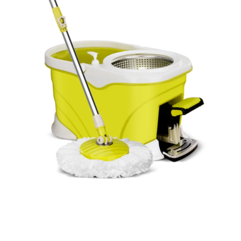 Topwill 2022 Wholesale Microfiber Magic 360 Spin Floor Cleaning Mop and Bucket Set Spin Mop With Foot Pedal