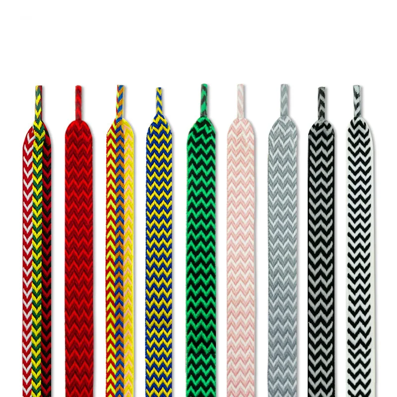 2023 модная мужская повседневная обувь широкие кружева 1,5 см/2 см/3 см в богемном стиле плоские плетенные шнурки