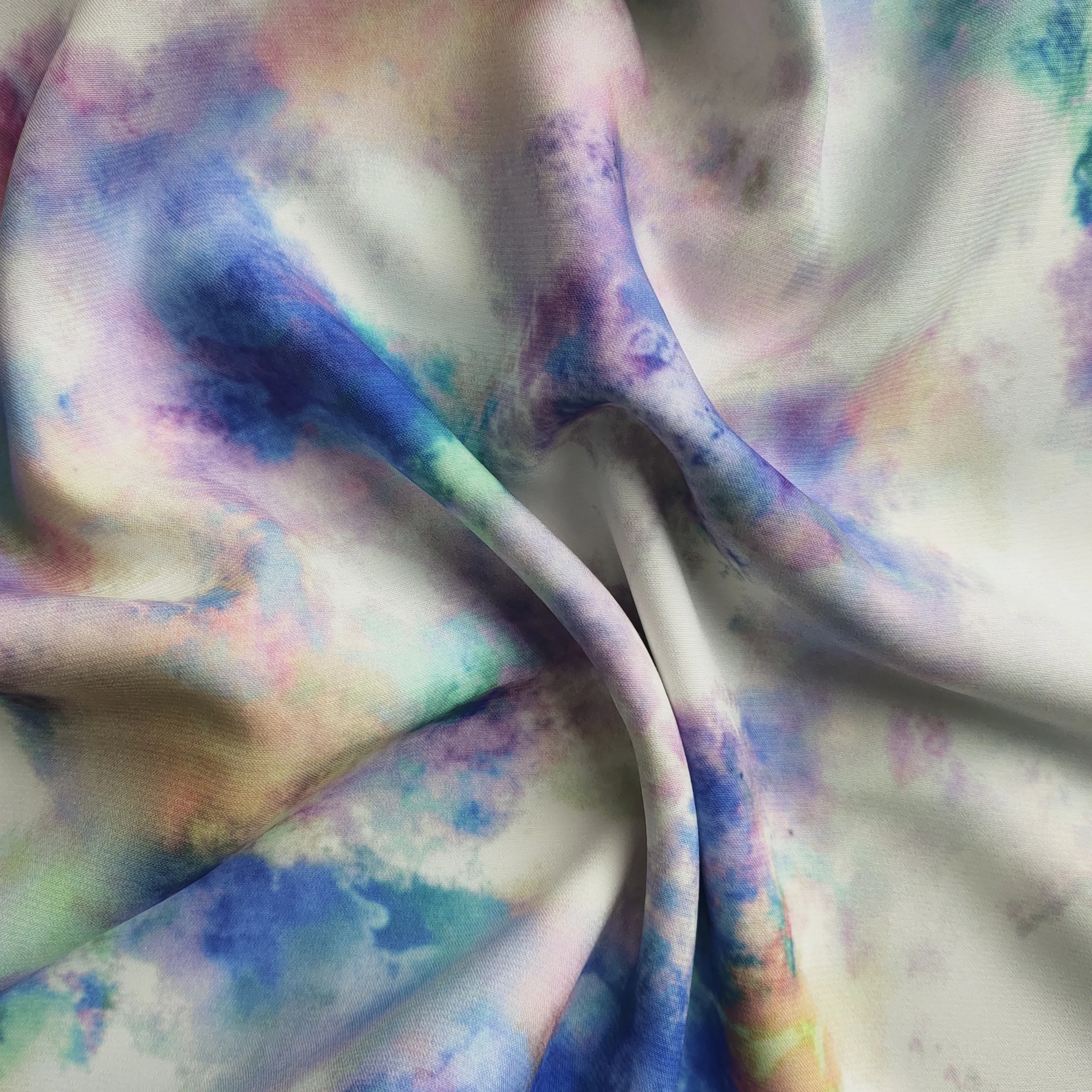 Hot Selling Item Customized  Polyester 100% Mitsubishi Satin Woven Dress