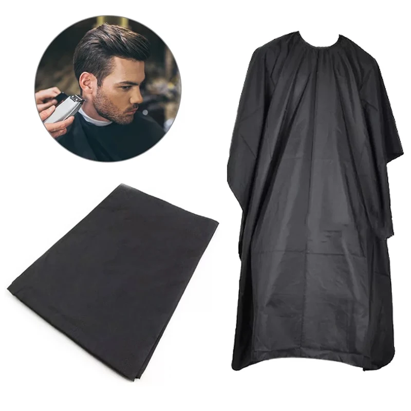 Abeis Custom Logo Professional Hair Salon Shawl oil Head Salon Haircut Shawl Apron Barber Cape