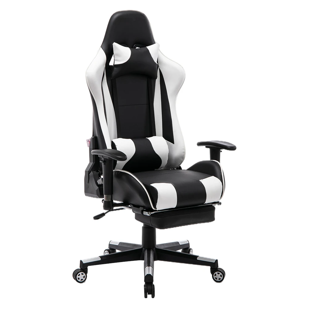 Factory Direct Adjustable Racing Computer Silla Gamer Gaming Chair With Footrest