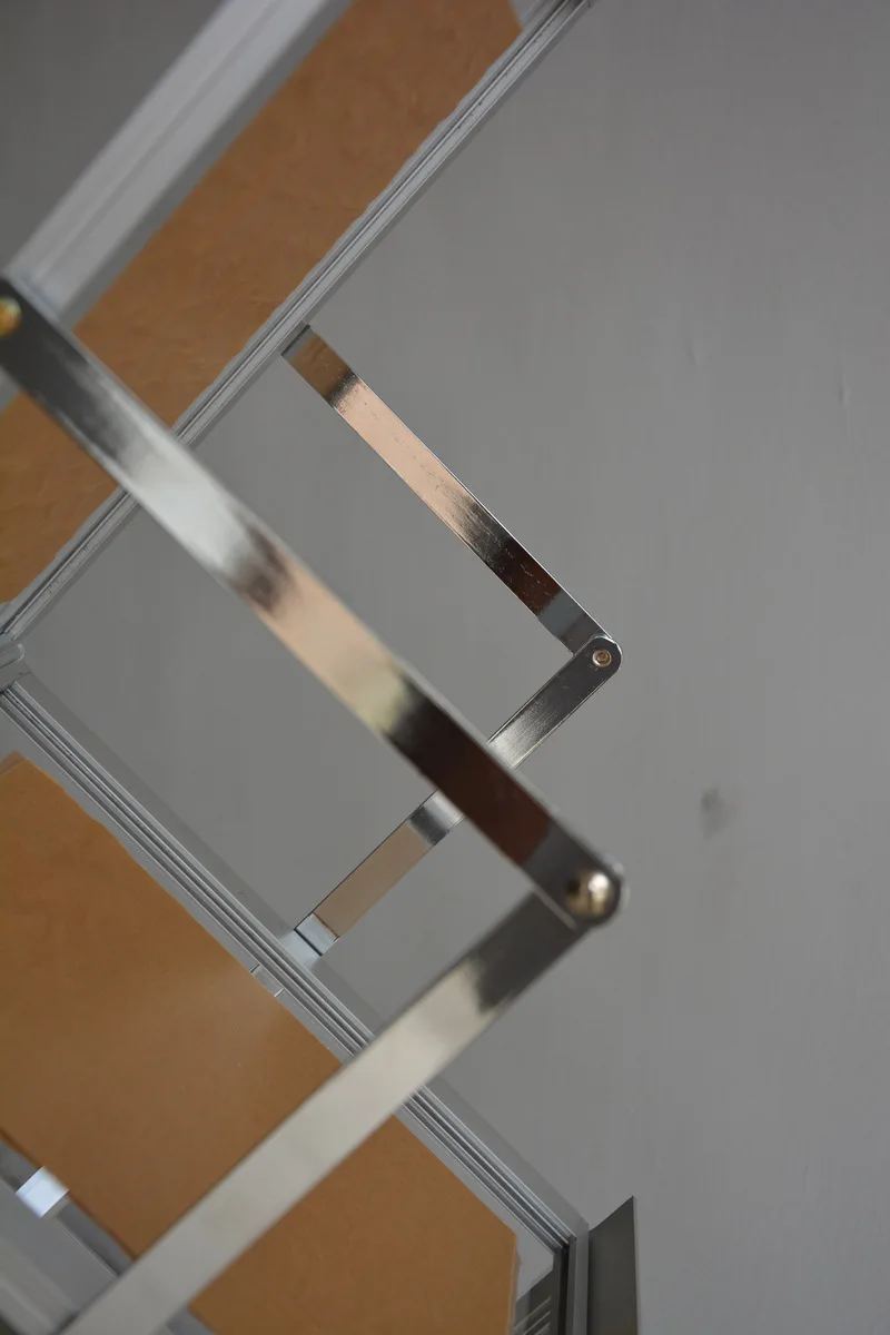 New design meeting room A4 Folding Display Stand with Carry Case Double Sided 6 Shelves