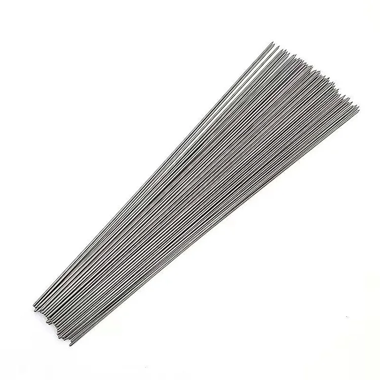 Mydays 10 PCS Reusable Stainless Steel Barbecue Skewers Outdoor Picnic BBQ Needle Stick for Meat Shrimp Vegetables