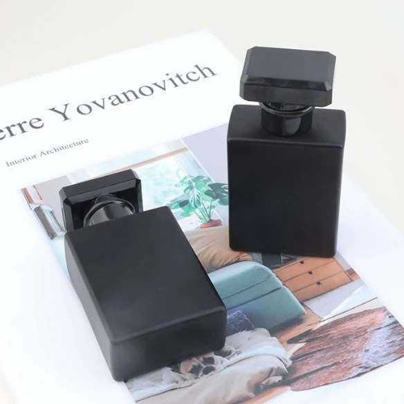 Wholesale China Manufacturer in stock Luxury Rectangle empty glass perfume Bottle