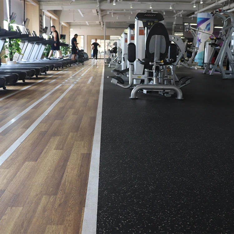 High quality eco-friendly anti-slip fire prevention gym flooring rubber mat roll