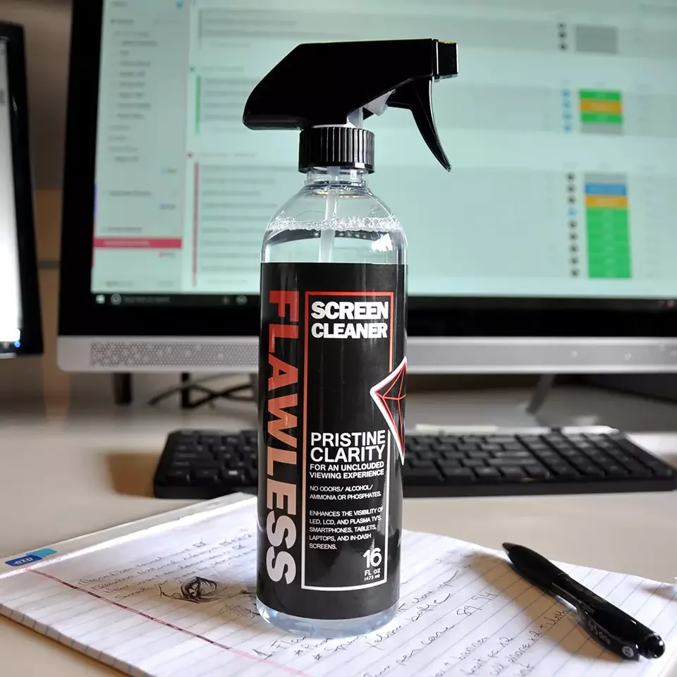 High Quality Eco-Friendly LCD CRT Monitor Screen Cleaner Spray Clear and bright anti-fingerprint and anti-static