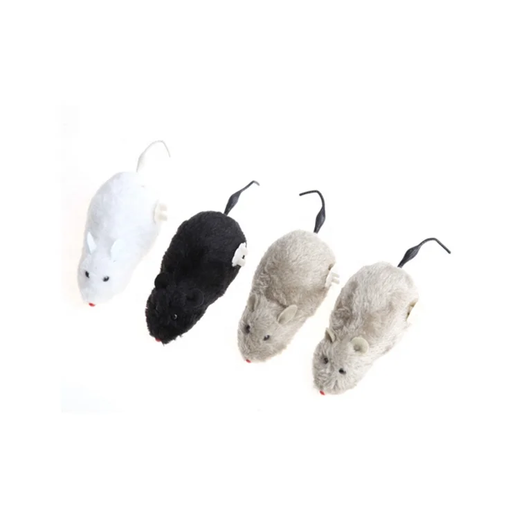 Custom Automatic Interactive Gaming Rat Cat Plush Mouse Cat Toy