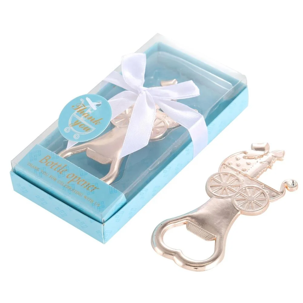 
Baby Shower Baby Birthday Wedding Souvenirs Guests baby carriage Keepsake bottle opener 