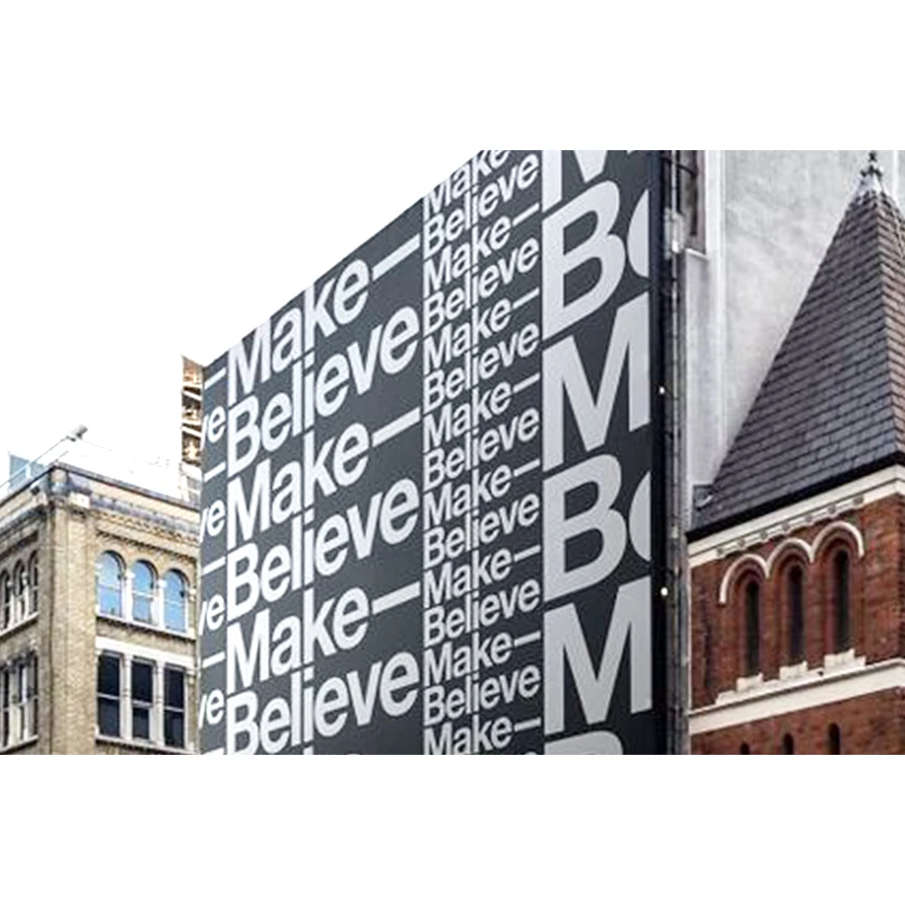 Banner Outdoor Business Sign Customized Advertising Promotion Building Wraps Mesh Banner