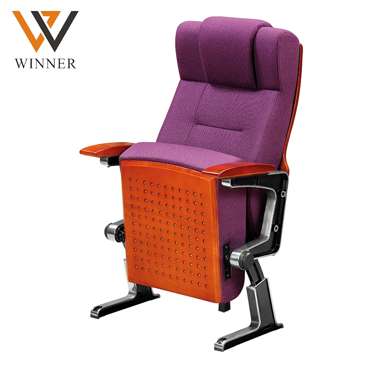 Factory Wholesale Durable Wear Resistant Skin Friendly Material Seat Cover Theater Chair