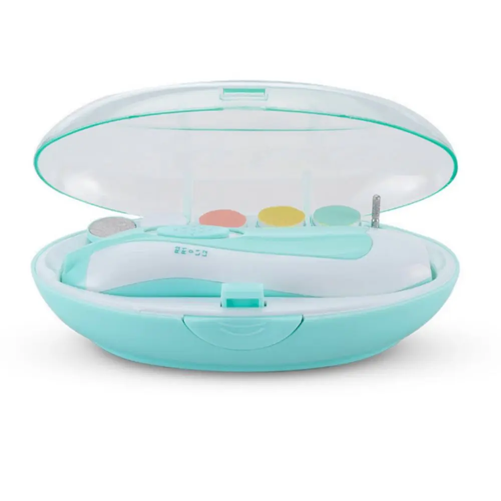 Manufacturer Outlet Low Noise Electric 6 In 1 Baby Nail Trimmer Multi Function Baby Nail Trimmer
