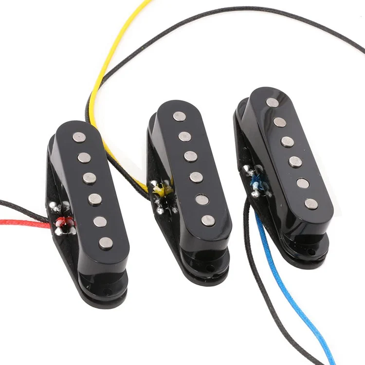 Best Selling  Alnico V Staggered Strat Single Coil guitar Pickup from china factory