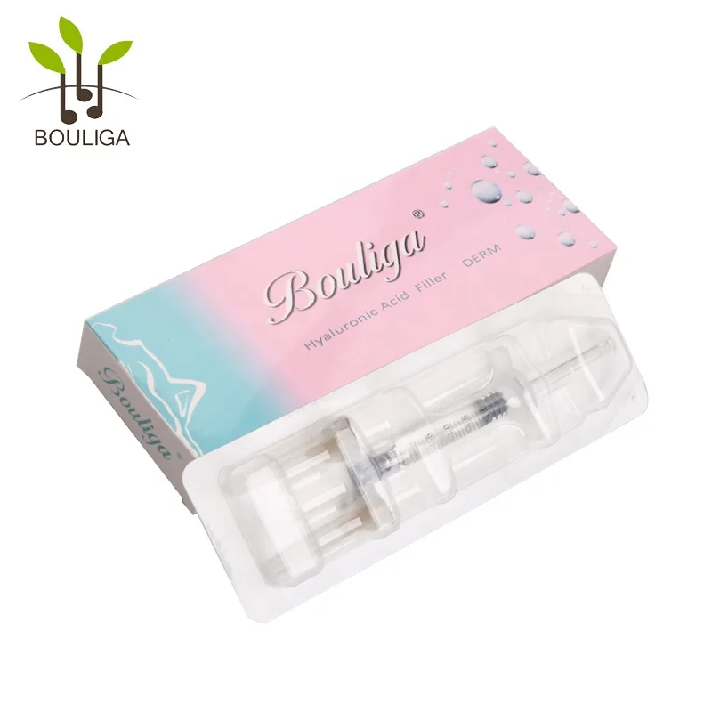 Лучшее качество 2 мл/шприц Гиалуроновая кислота инъекции лица, геля ha