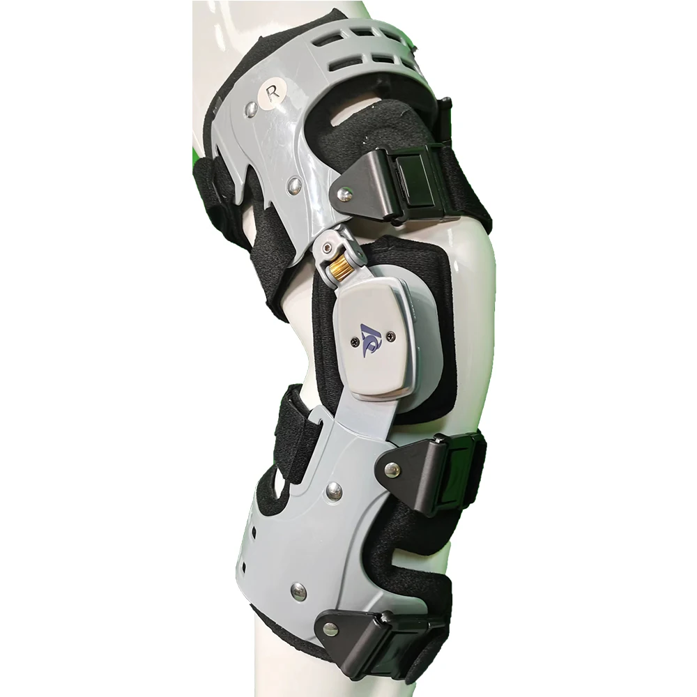 LCL MCL ACL PCL Kangda Adjustable smart orthopedic knee brace  OA hinged Knee brace