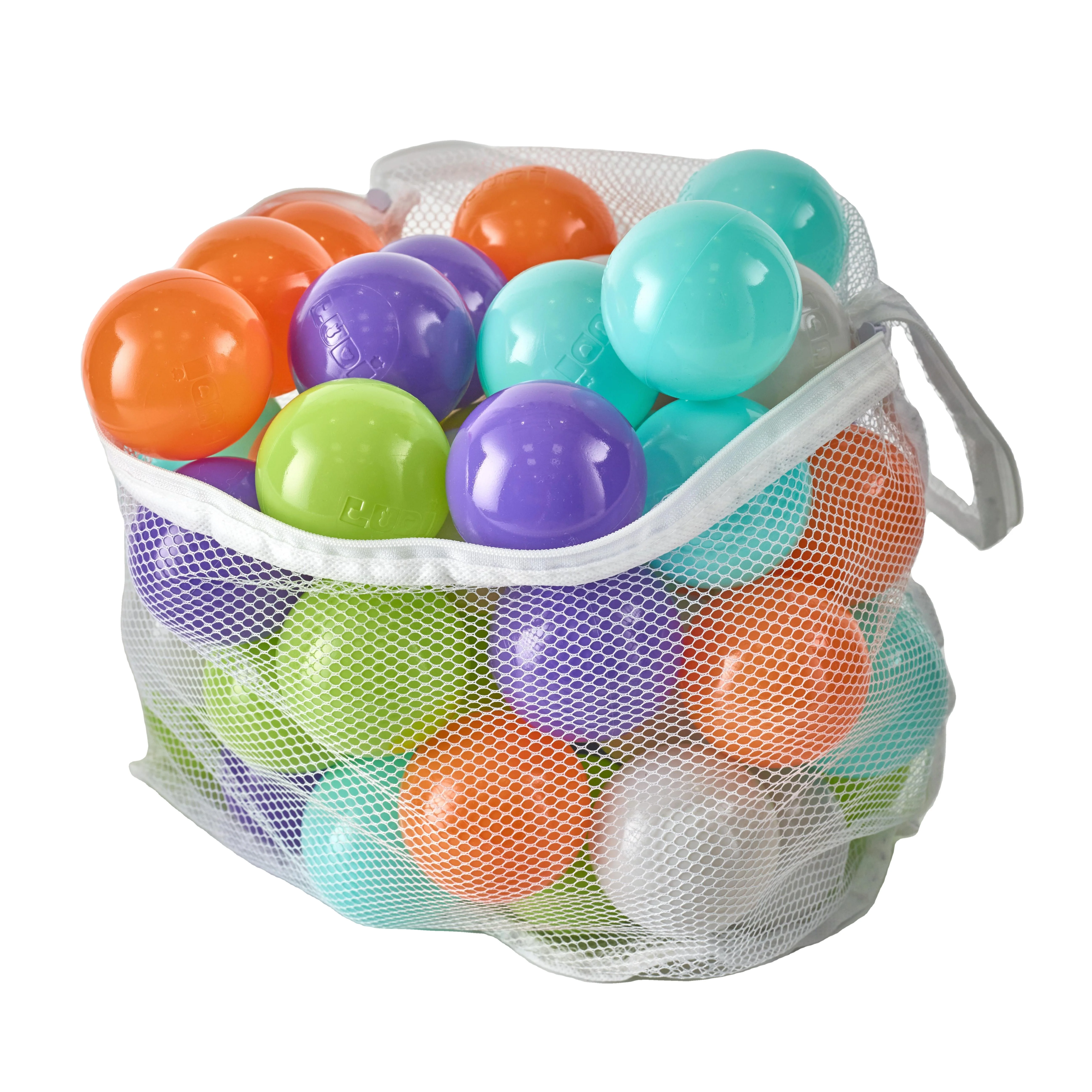 8cm colorful Plastic Soft Play Balls blue brown pink yellow white for kids play