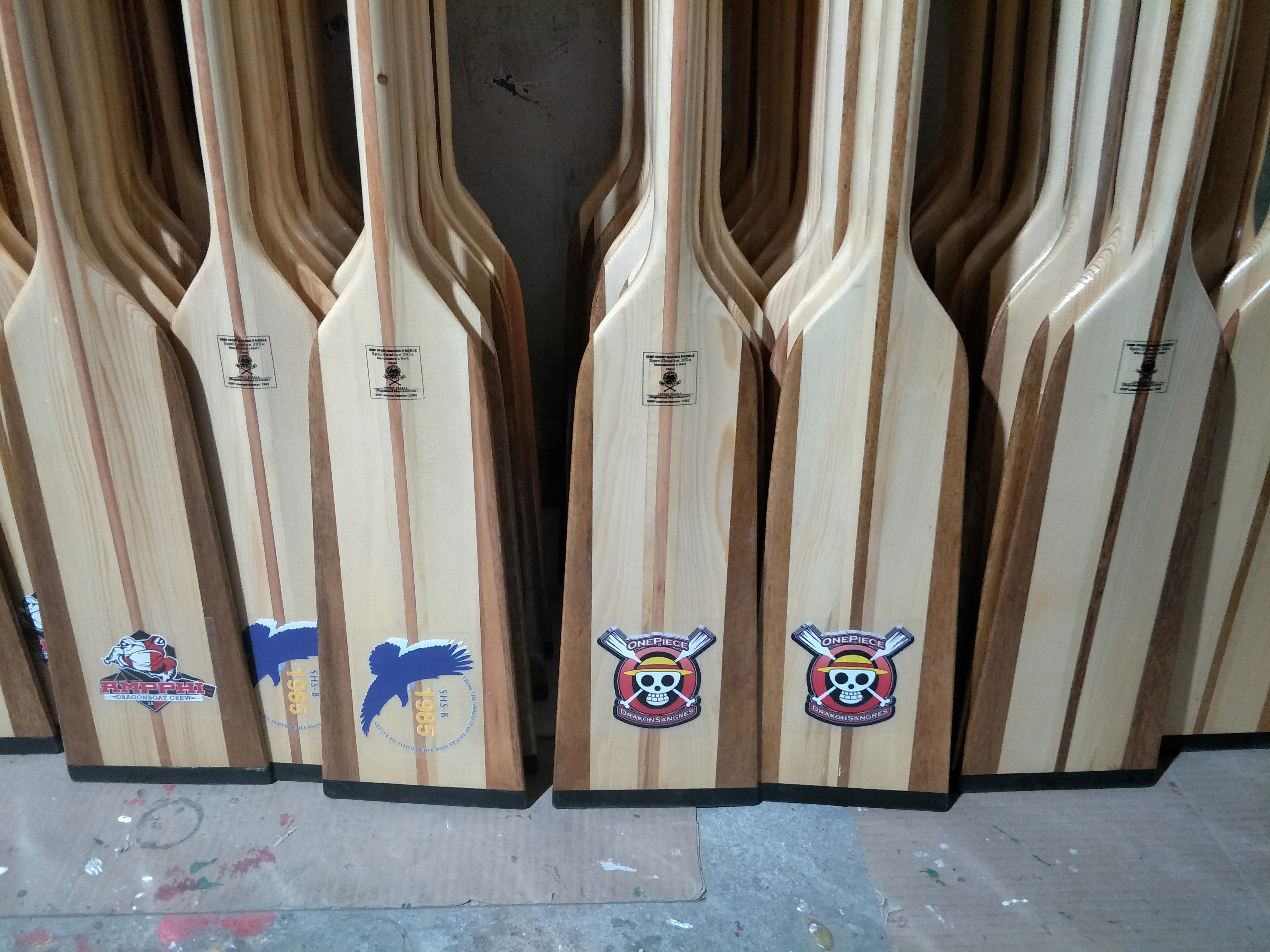 custom Racing Competition And Exercise River Paddle Hot Selling Product dragon boat paddle