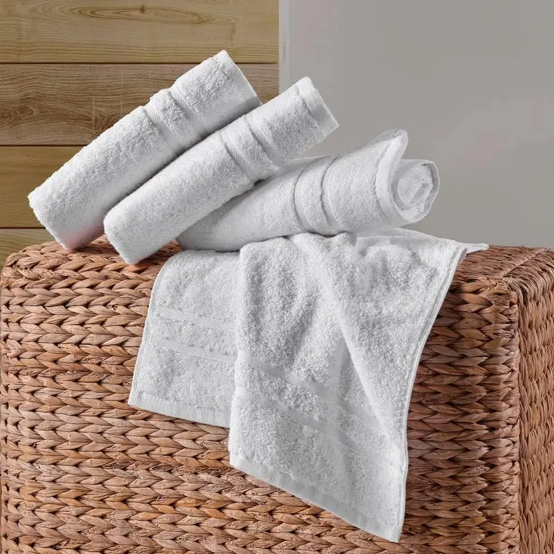 Wholesale Products Bath Towel Sets 100% Cotton Eco Friendly Bath Towels Set Black And White