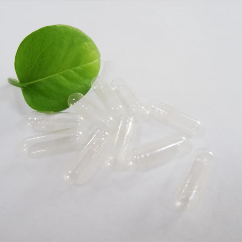 package printing Wholesale customization Drug packaging empty capsules size 0 clear black