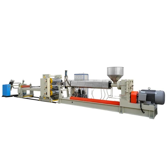 Automatic plastic extruder for plastic sheet machine PP PS sheet extrusion line machine