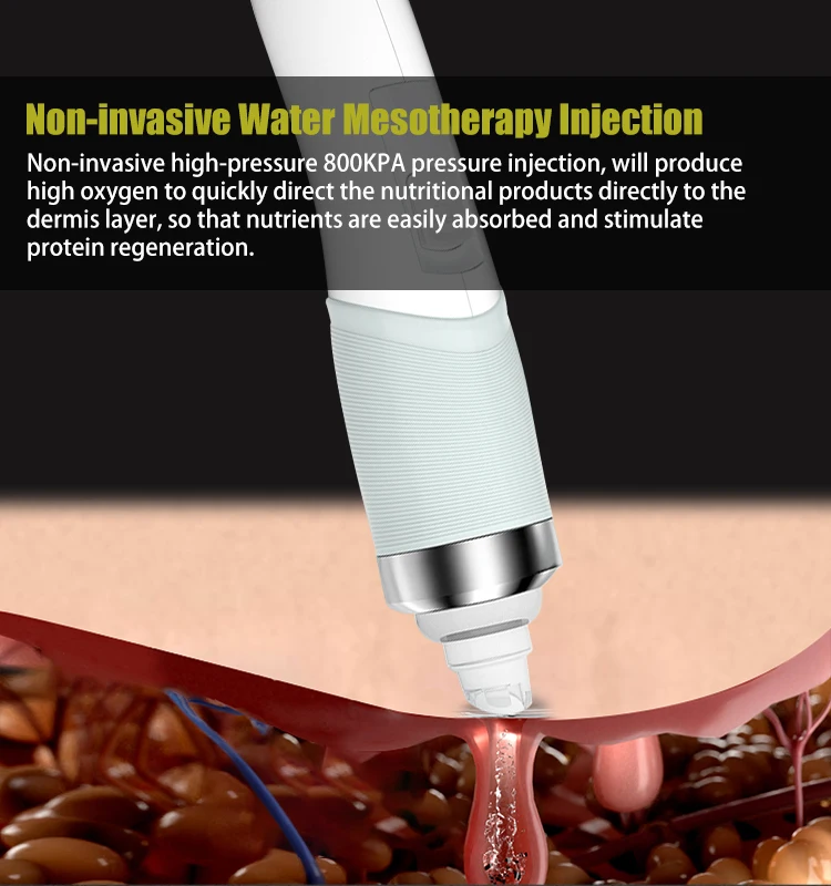 hydra oxygen jet peel oxygen therapy facial machine