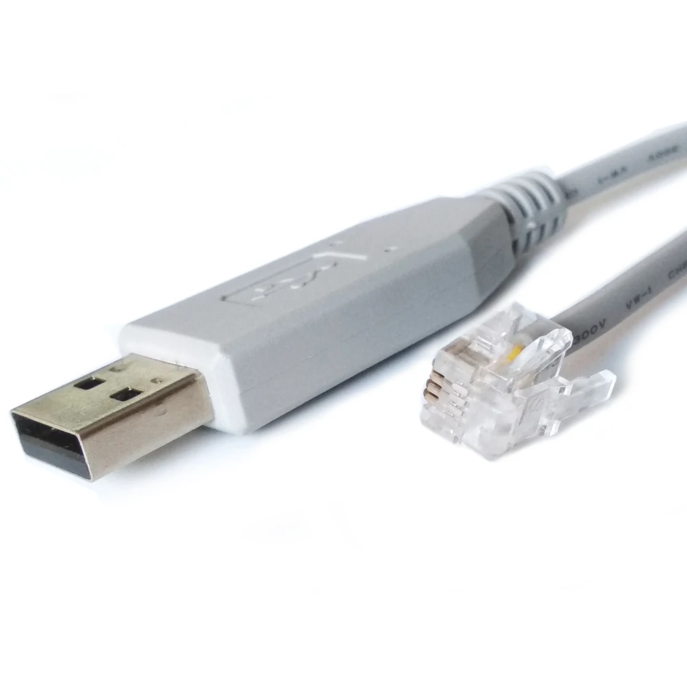 USB2.0 RS232 to RJ9 4P4C for Servotronix CDHD Stepper Motor Driver Configuration Cable C7 Console Wire