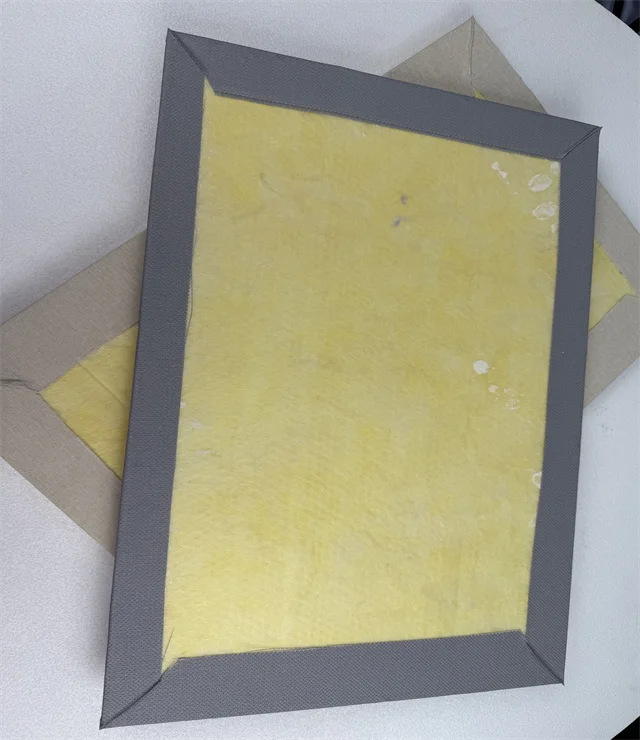 Fabric acoustic panel glass wool high density acoustic panel for indoor soundproof