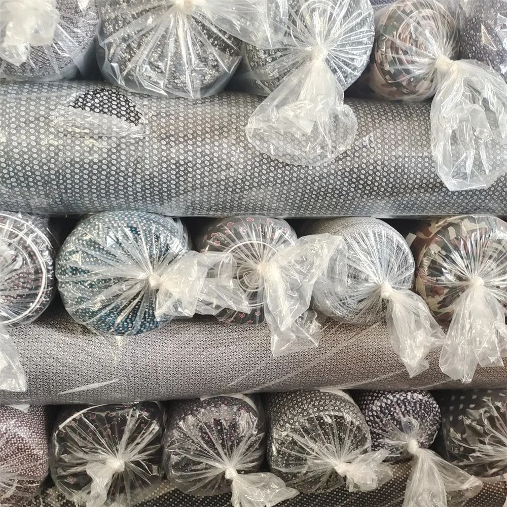 High Quality Hot Selling Stock Knitted Polyester Mixed DTY Milk Silk Printed Fabric For Women Fabric