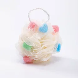 foaming body scrub ball back scrubbing korean loofah sponge bath towel bath shower ball bath flower