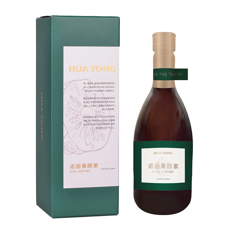 
Hainan Huayong 500ml Noni fruit enzyme Nori fruit juice wholesale Nori Honey Juice Nori 