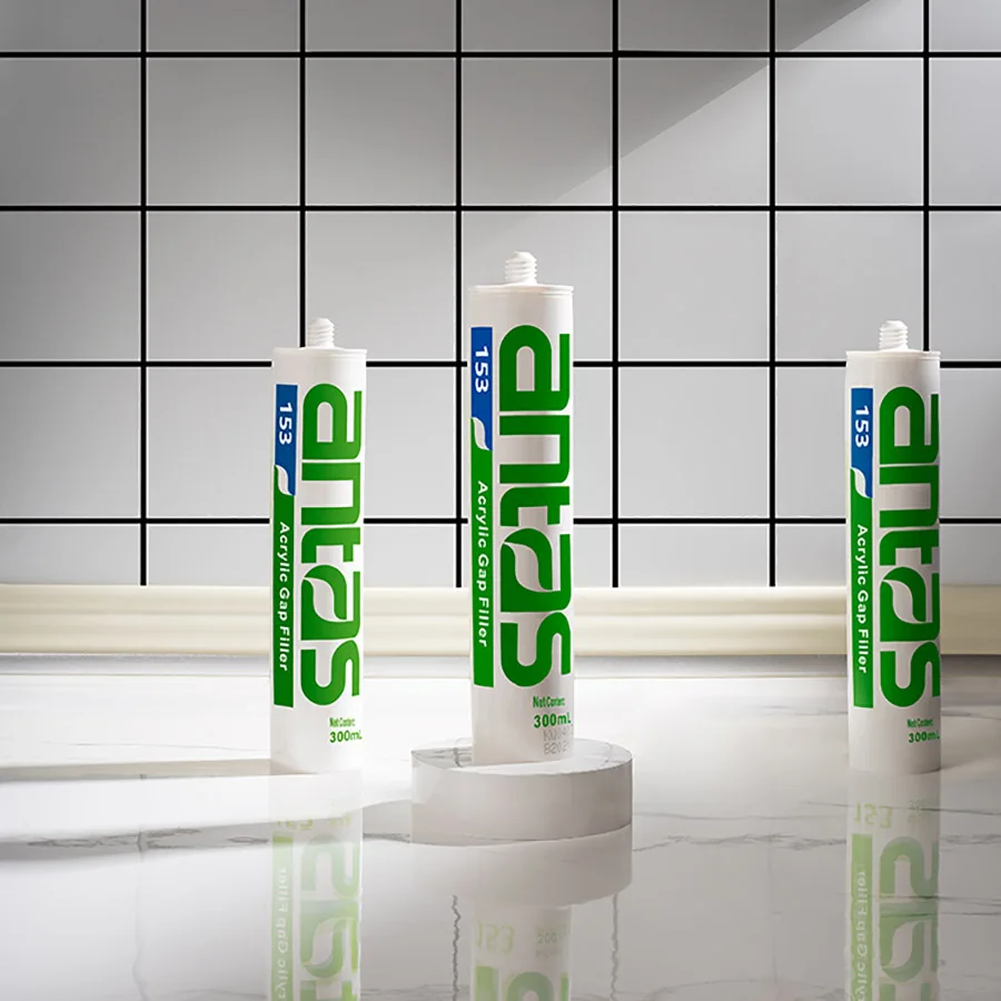 Antas Factory direct sale waterproof Silicone adhesive sealant and gap caulk