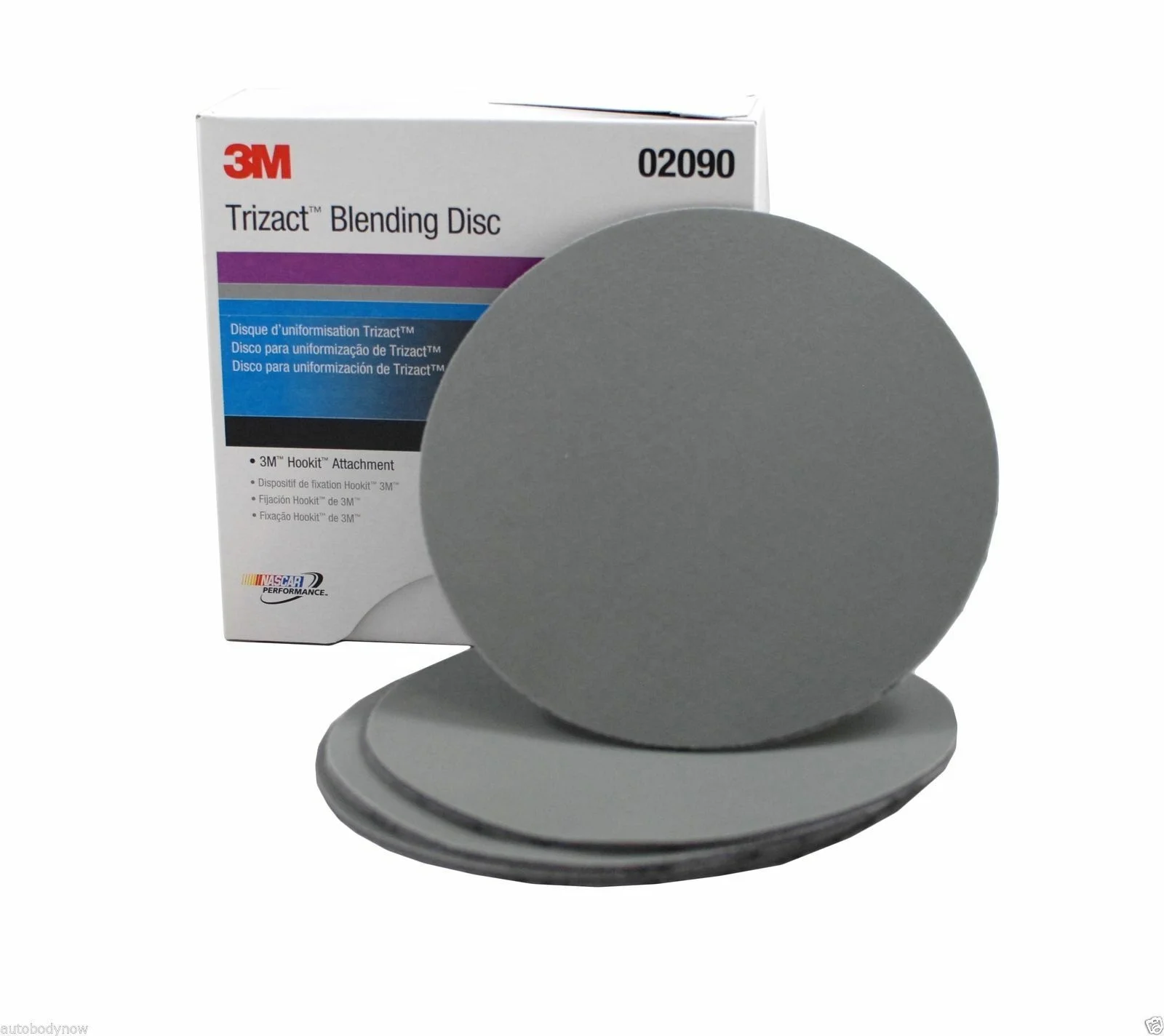 3M 02091 Trizact 1000 Hookit Foam Blending Disc for Paint Finishing Micro Scratch Removal Polishing and Sanding