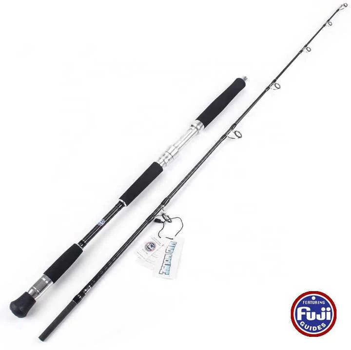 Madmouse Mad Mouse Japan Fuji Guide Carbon 1.68 M/H 1.9 H 2.4 M/H Big Game Drag Power Ocean Fishing Jigging Rod for 24-32kg Fish