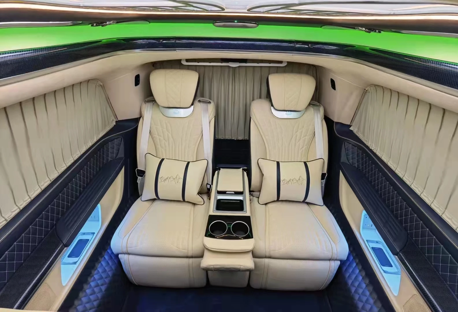 Top quality Customizable Luxury Automatic Electrical Curtain For W447 Vito Metris V Class Luxury MVP VIP Car Window Curtain