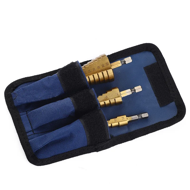 Spiral groove step drill 4241HSS for iron copper aluminum wood plastic drilling and expansion