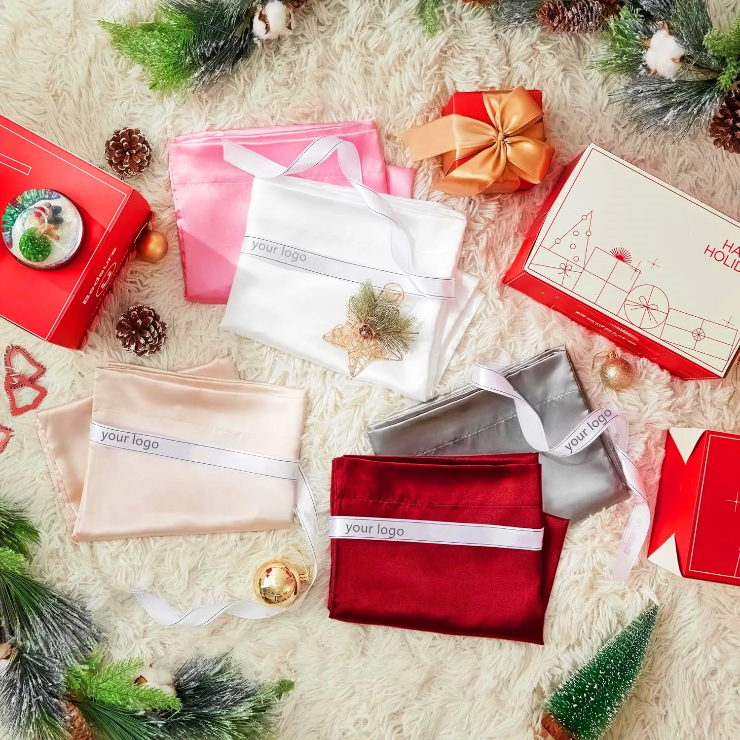 100% mulberry silk pillowcase wholesale 6a mulberry silk pillowcase with gift box