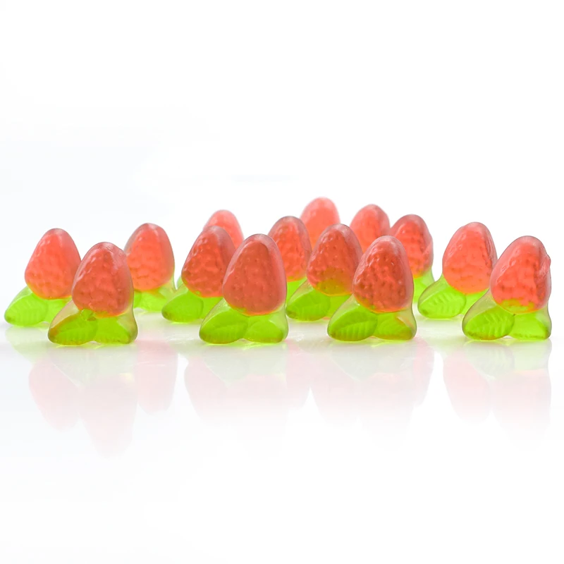 MiniCrush fruit shaped sour sweet candy hot selling christmas gummy candy bulk