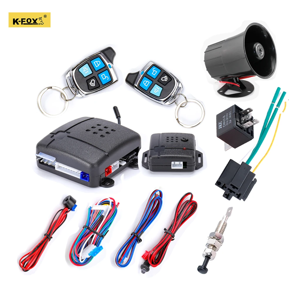 Universal APP phone control car alarms remote door lock unlock Kit keyless entry system car alarm alarma