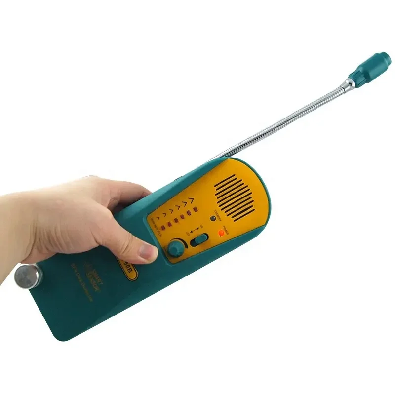 Smart Sensor AR5750B Digital Halogen Gas Detector Alarm SF6 Refrigerant Gas Leak Detector Freon Gas Analyzer