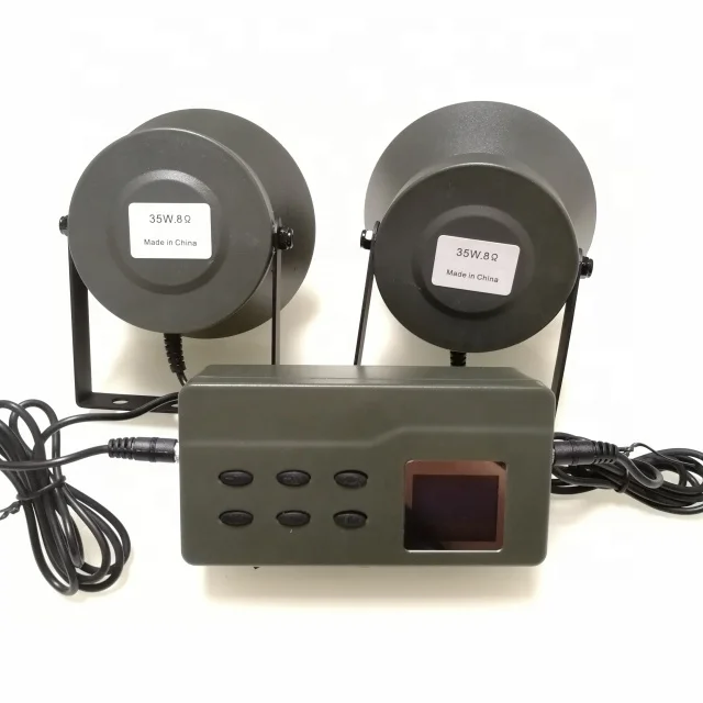 Factory hot selling outdoor  ultrasonic bird caller with 2pcs 35w speakers CP-390