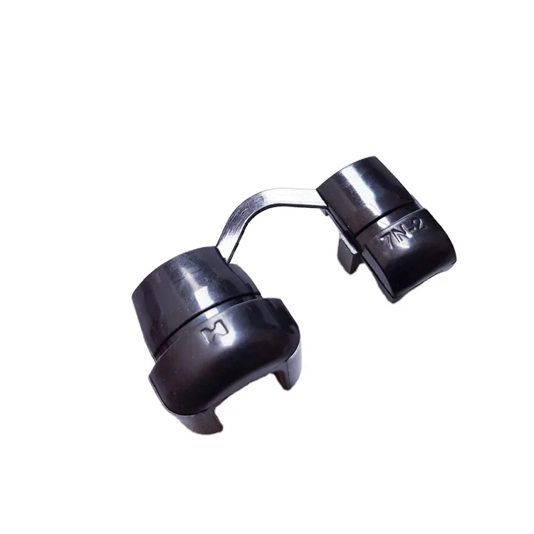 German hot sale high quality black nylon cable strain relief bushing 7P-2