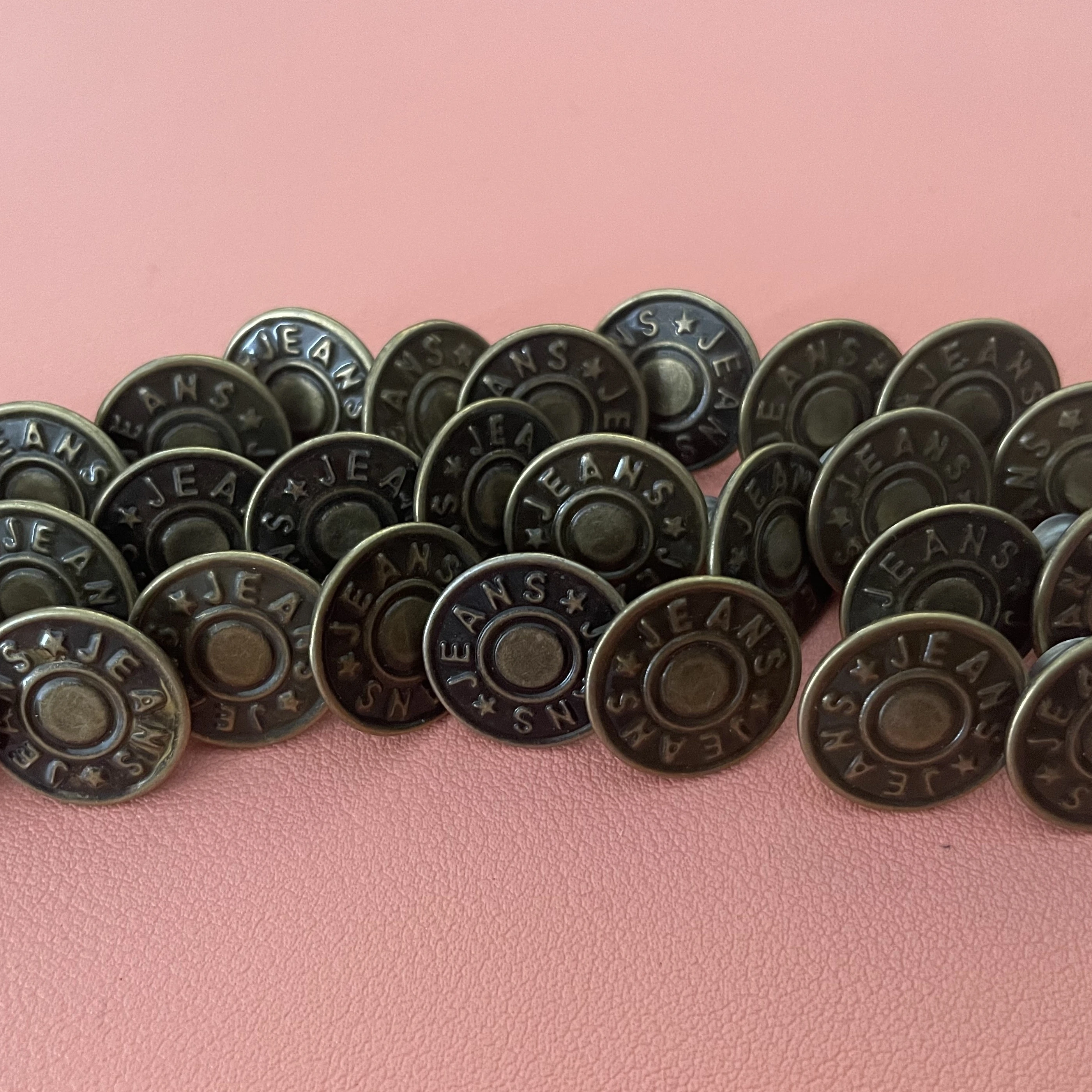 KYY Bulk Stock Fashionable Jeans Button Head-shaking H-shaped Button Garment Accessories