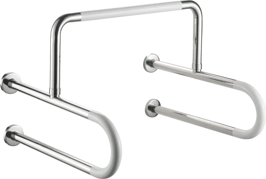 YJL Modern Style Bathroom Accessibility Polish Finished 304 Stainless Steel Toilet Urinal Grab Bar