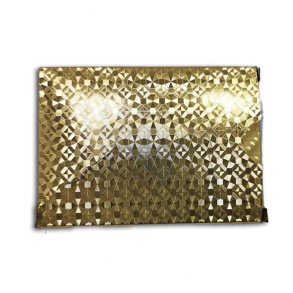 Durable Waterproof Plastic Playing Cards Gold Foil Poker US Dollar 24K Gold Foil Plated Playing Cards Deck Gift 500 Euros