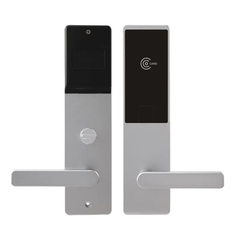 Aluminum electronic keyless sensor hotel door smart lock