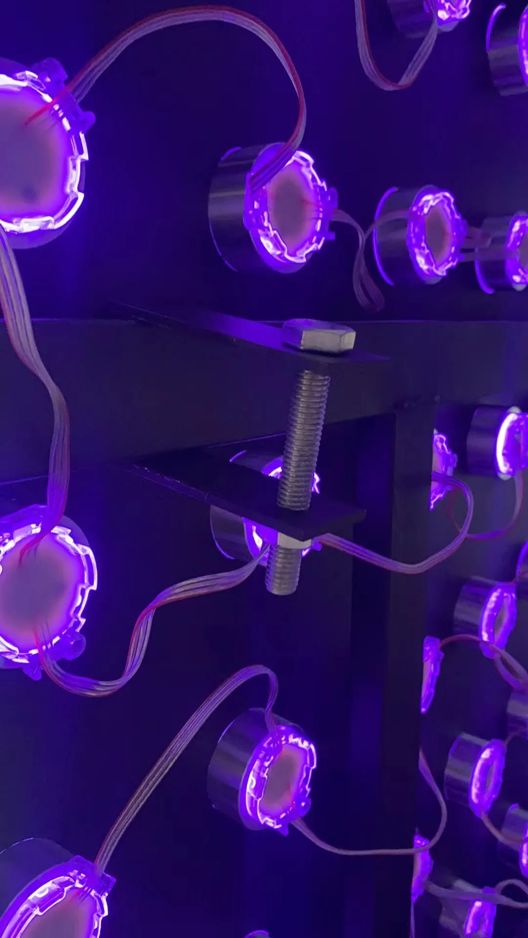 8 x 8 pixels LED strip Curtain, digital LED strip screen,digital curtain wall back light for Night Club