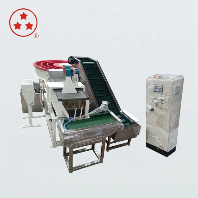 AUTO Spiral vibratory finishing / deburring machine system