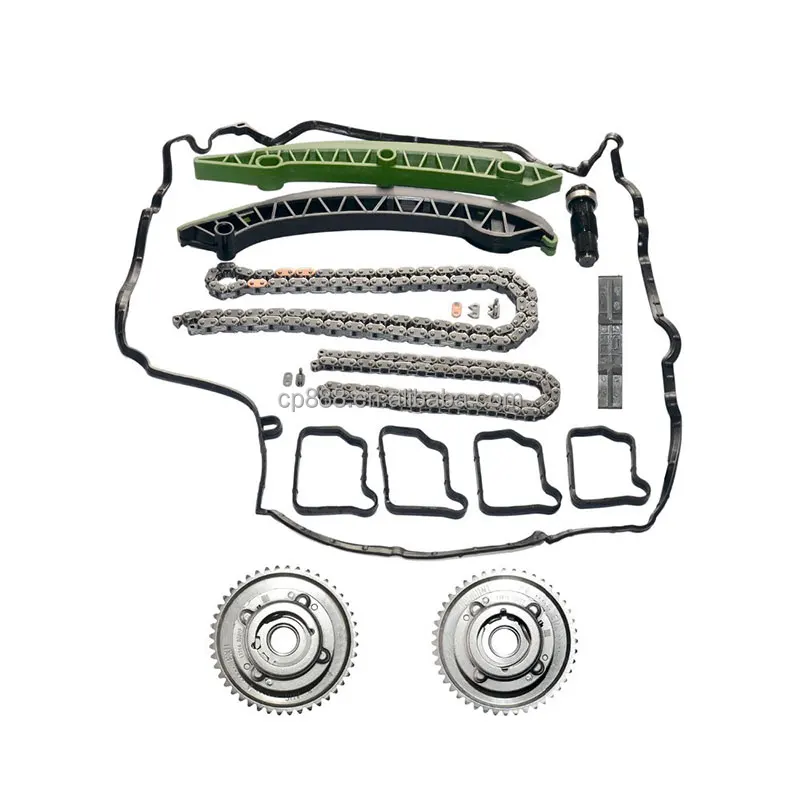 M271 Engine Timing Chain Kit For Mercedes 271 Turbocharger C180 C200 C250 E 200 CGI 2710503447 2710503347